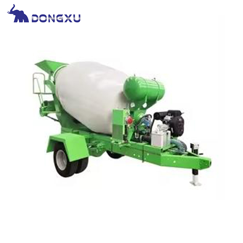 Concrete Mixer Semi Trailer for Construction Industry 2
