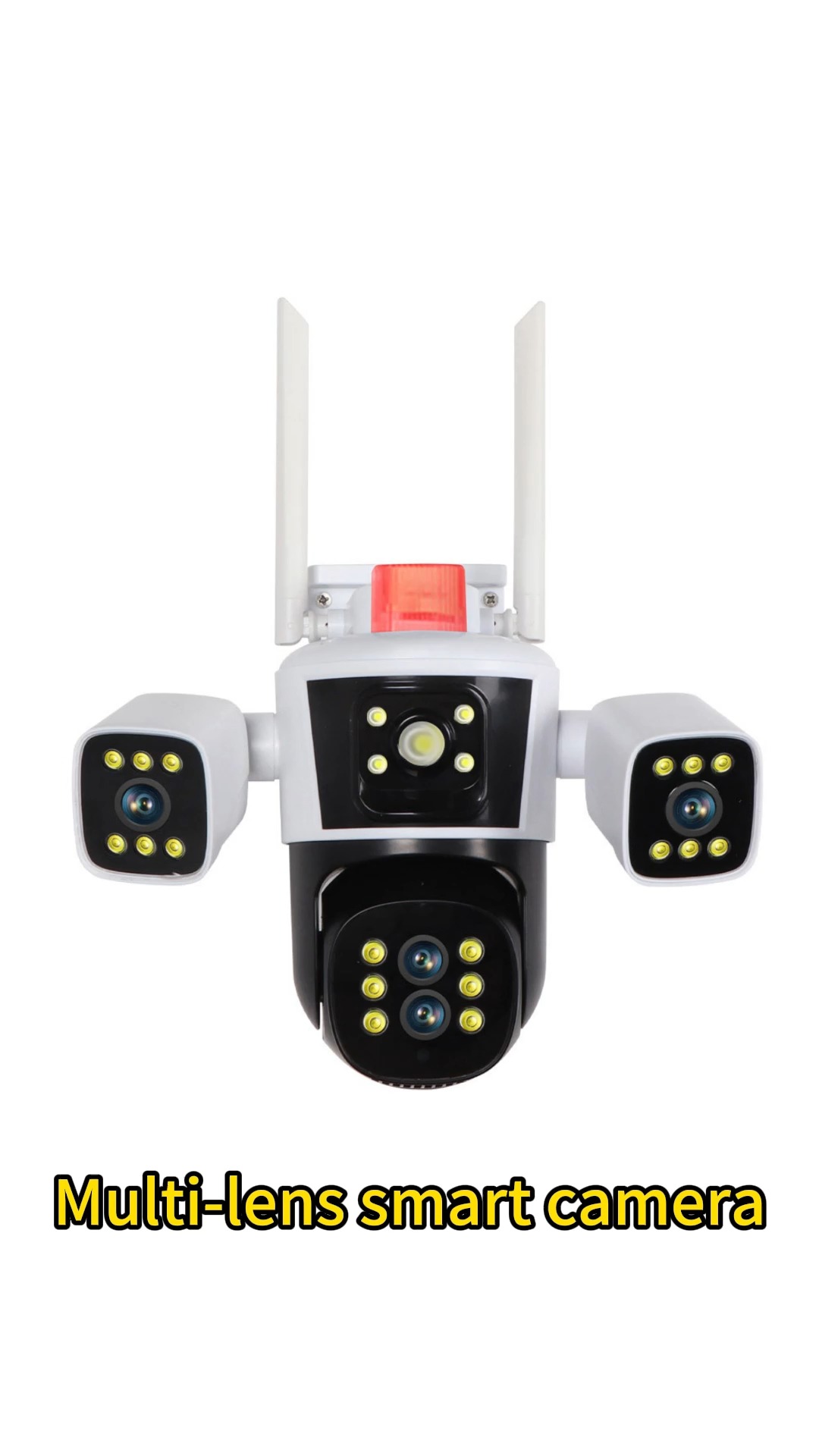 Four Lens Three Screen CCTV Ip Security Camera 1
