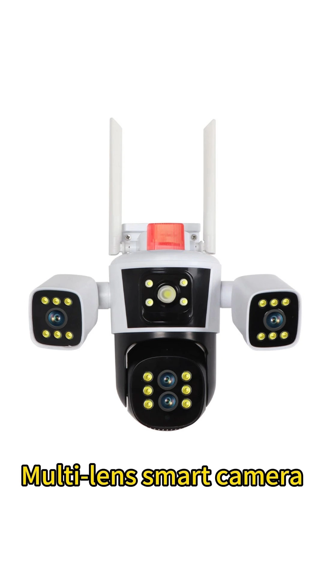 Four Lens Three Screen CCTV Ip Security Camera 1