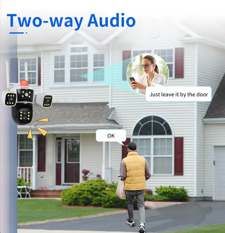 For Park 4g Solar Cctv Camera by VESAFE 8