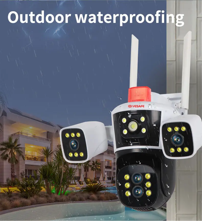 For Park 4g Solar Cctv Camera by VESAFE 5