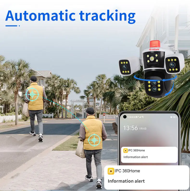 For Park 4g Solar Cctv Camera by VESAFE 3