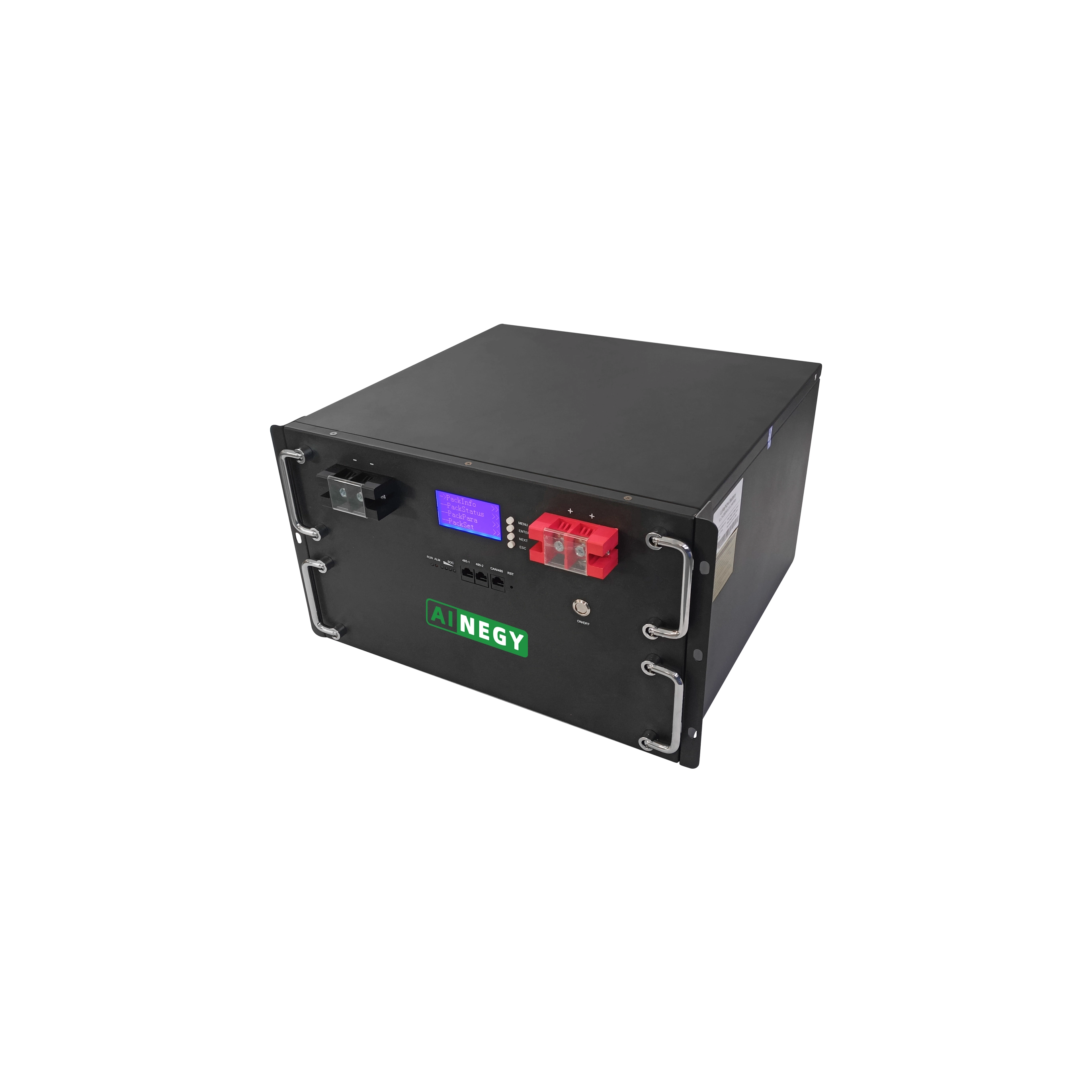 Batterie de stockage d'énergie solaire AINEGY 51.2V 200Ah batterie 10KWh LiFePO4 pour résidentiel 1