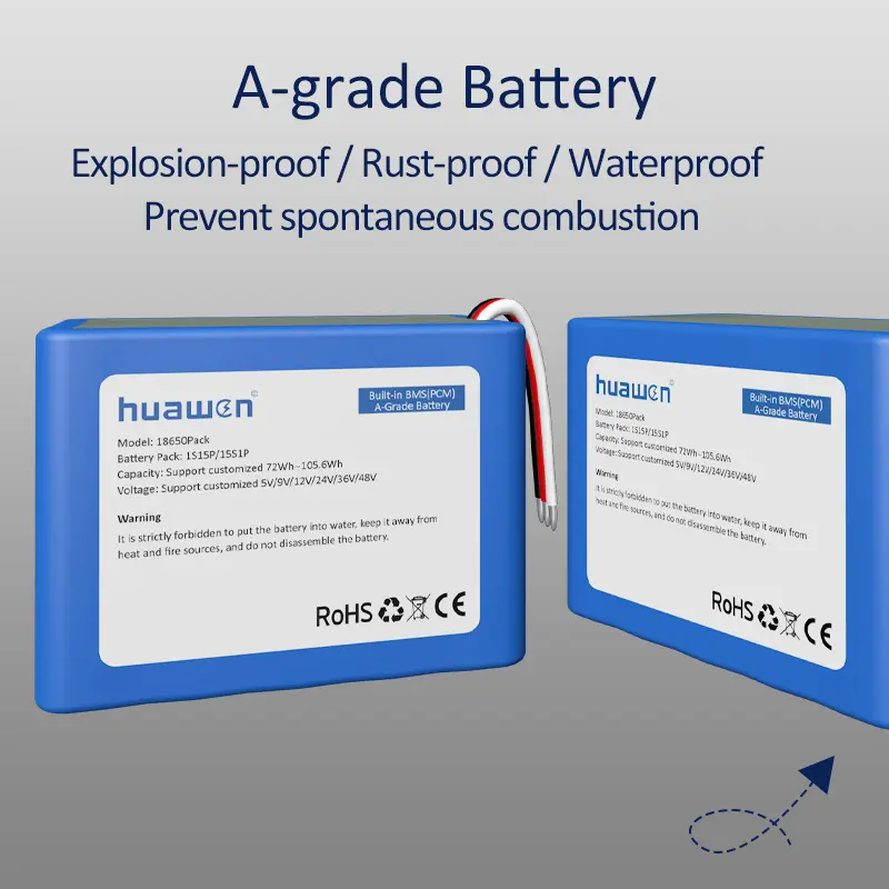 12v Lithium Ion Battery Pack by Huawen-1 3