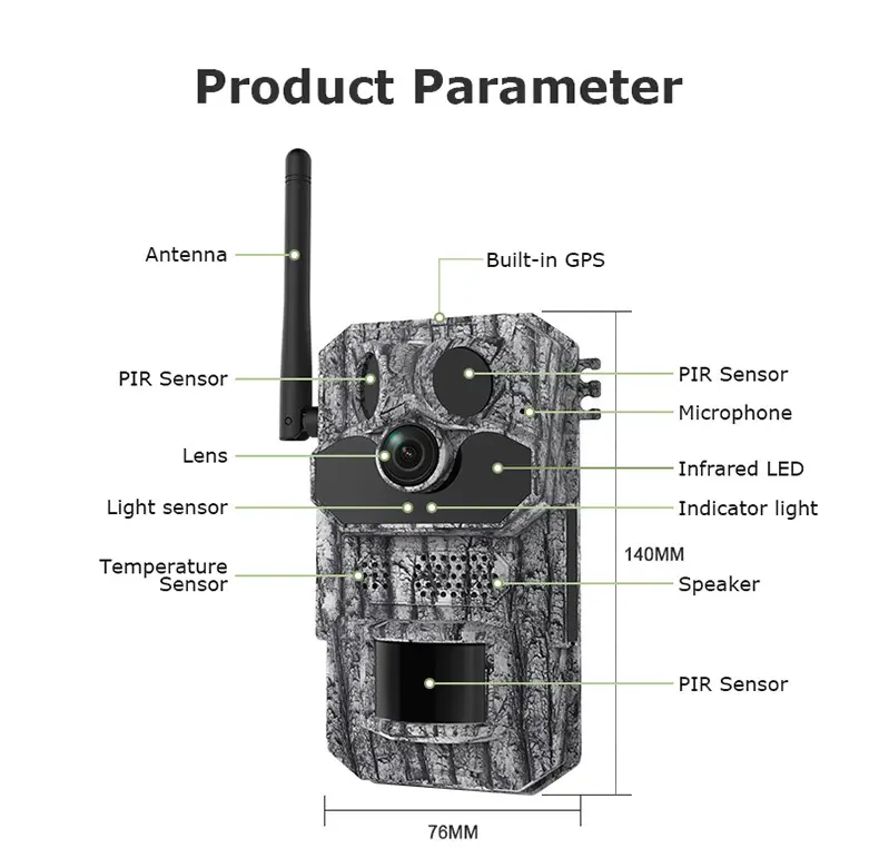 New Cellular Solar Trail Camera Price List 2