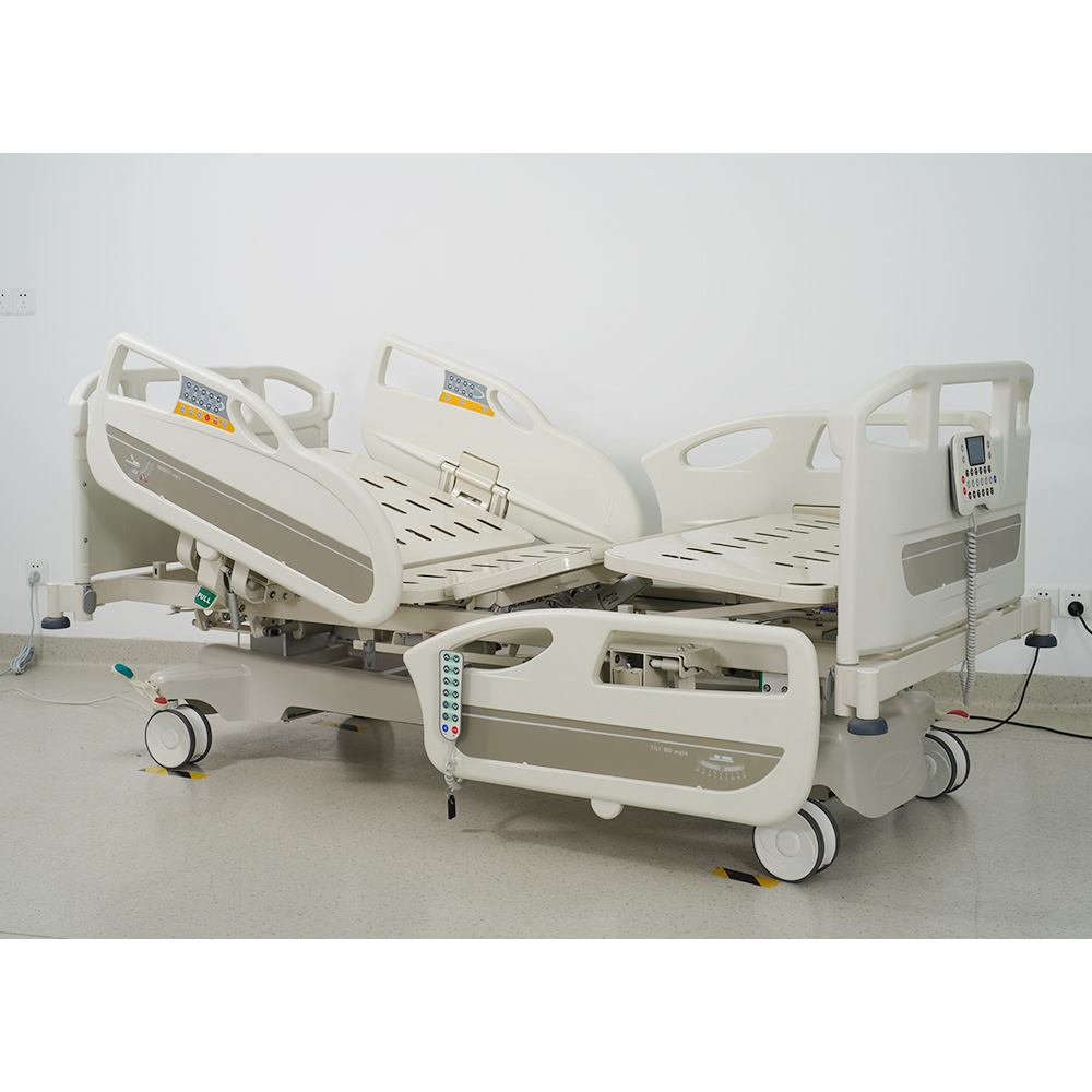 YXZ-C5 (Y701) สไตล์หรูหรา 7 ฟังก์ชั่นห้องไอซียูเตียงผู้ป่วยเตียงดูแลเตียงดูแล 6