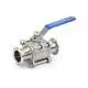 Cf8m 1000 Wog Ball Valve F304 F316 F304L F316L by HuiYi Valve 2