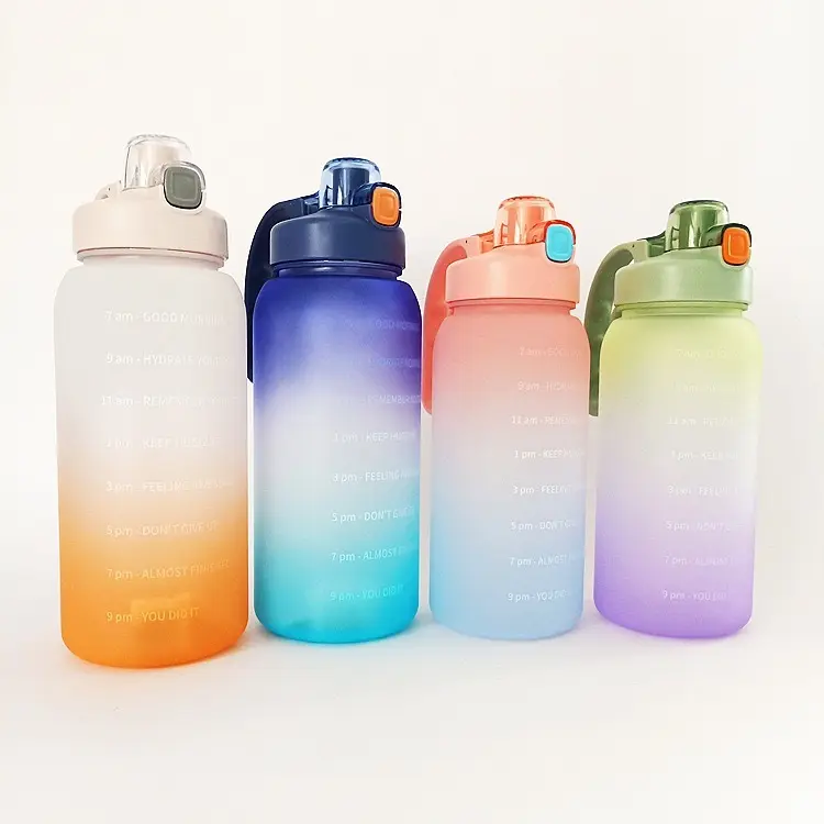 Water Bottle with Straw 11*29.5cm 11*31.5cm Wholesale - Kingline 2