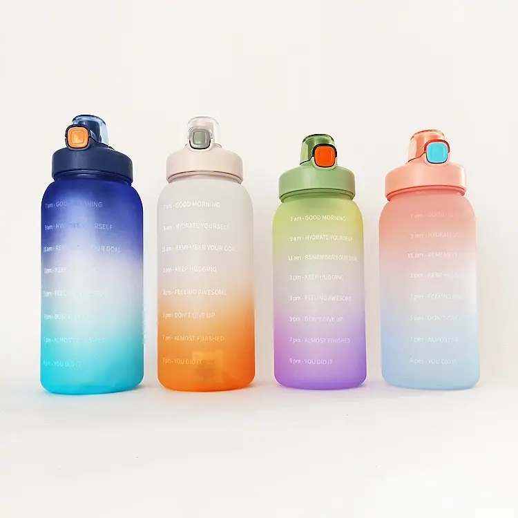 Water Bottle with Straw 11*29.5cm 11*31.5cm Wholesale - Kingline 5