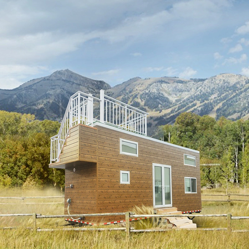 Tiny House on Wheels Ready to Live In | Prefab Mobile Home with Solar Panels 1