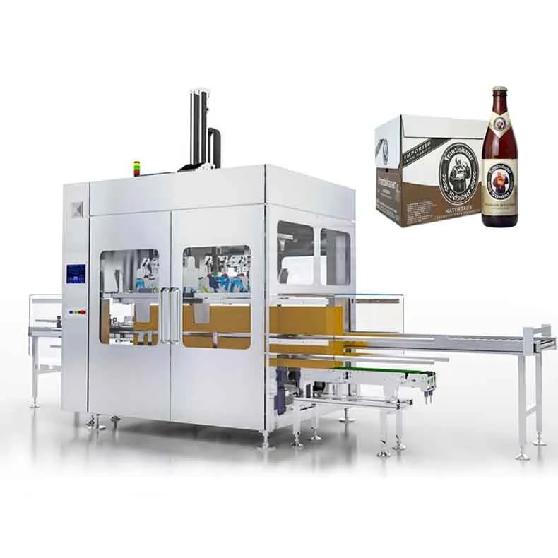 Máquina empacadora de cajas de botellas 1