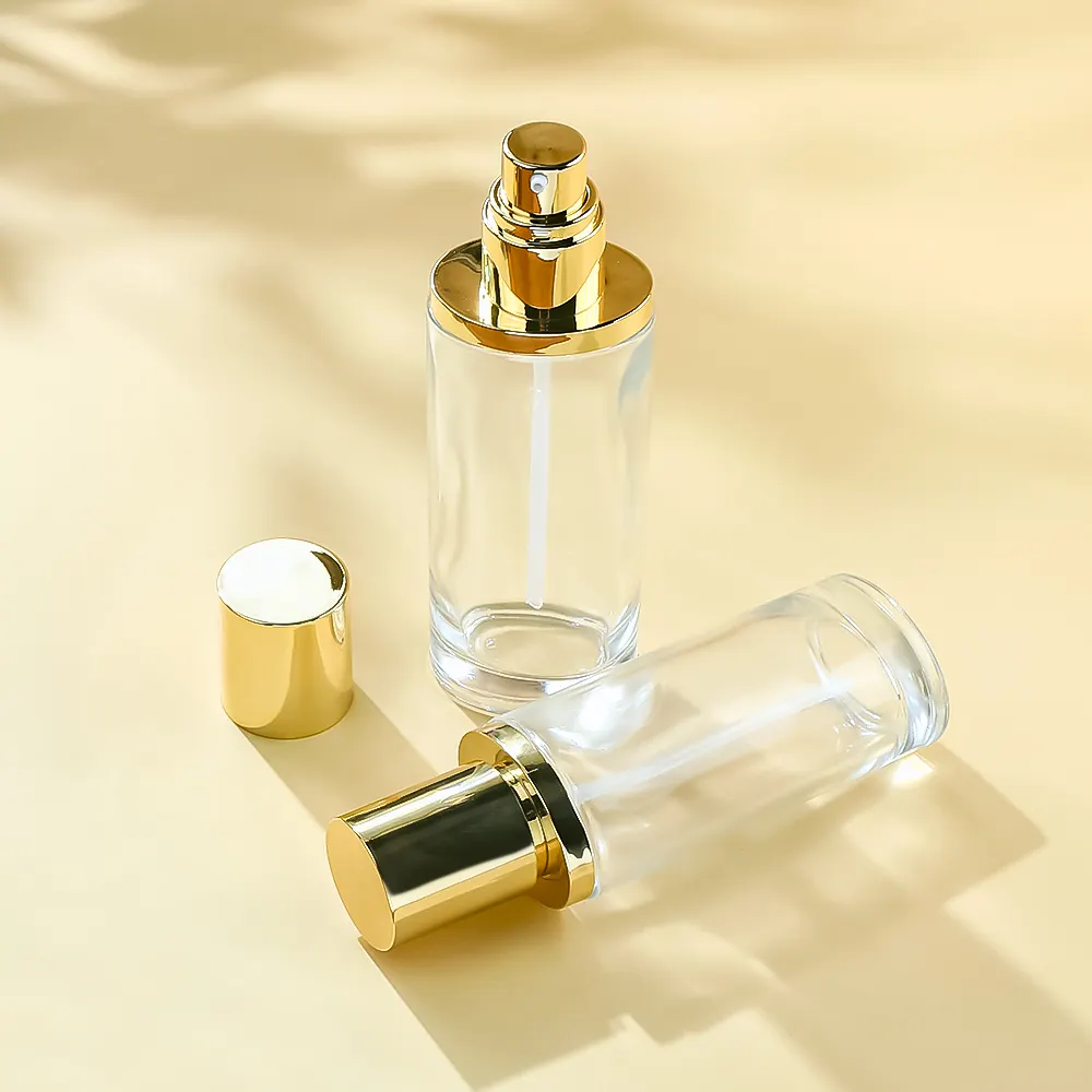 Square Glass Cosmetic Bottle by JXPACK 2