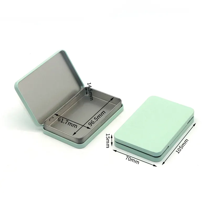 Small Metal Storage Tin Western Union by XPD 6