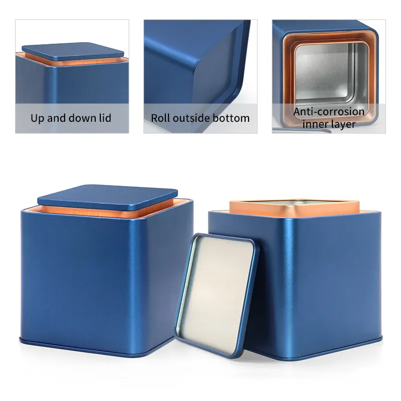 Custom Tea Tins Wholesale Blister by XPD 5