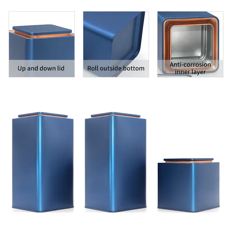 Metal Tea Tins Yes - - XPD 5