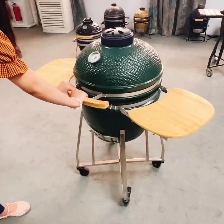 MCD smokeless bbq grill Kamado ceramic charcoal bbq grill for high quality bbq grill restaurant equipment indoor and outdoor 1