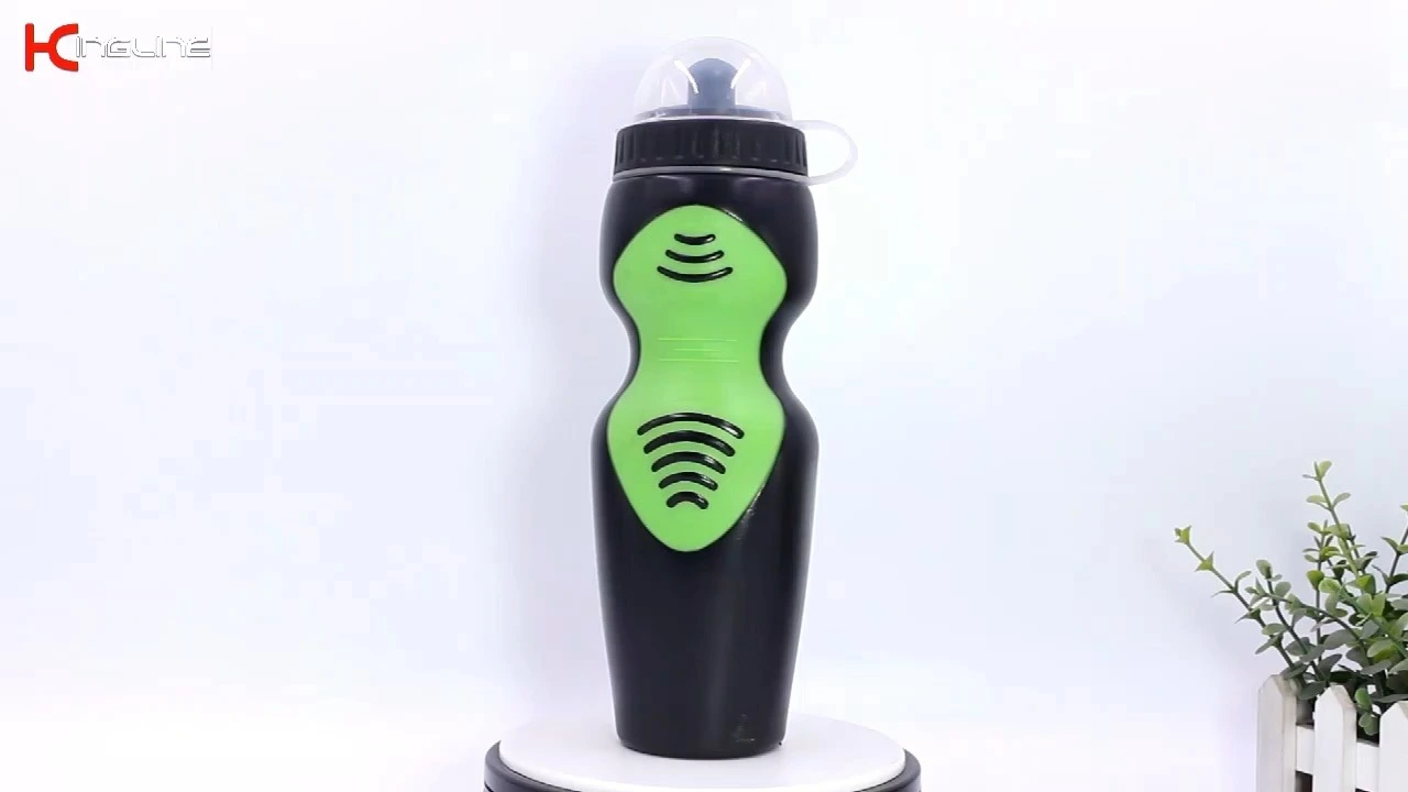 KingLine plastic custom sports water bottles with dust cover for mountain biking 1