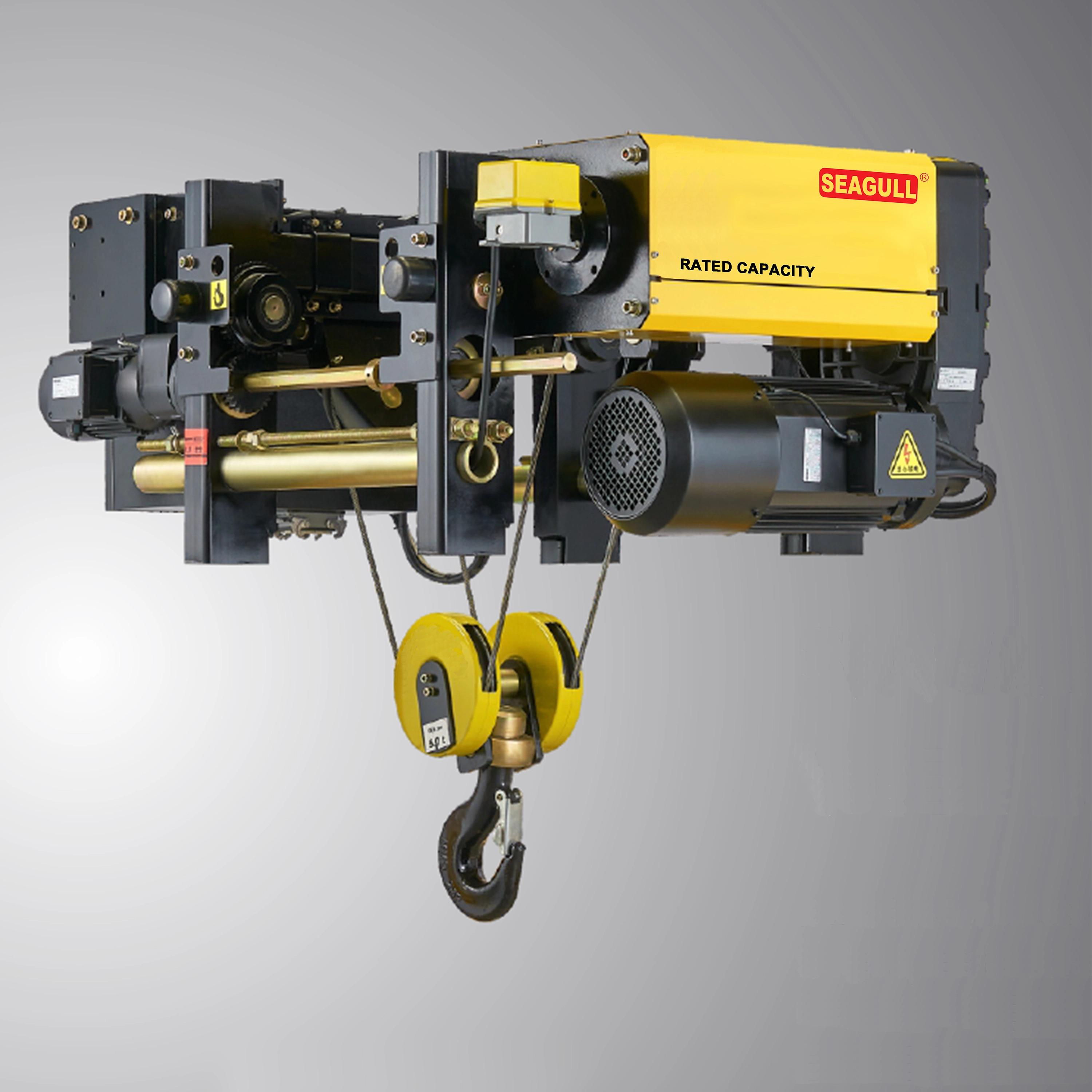 3.2T-20T SEAGULL SINGLE GIRDER WIRE ROPE HOIST 1