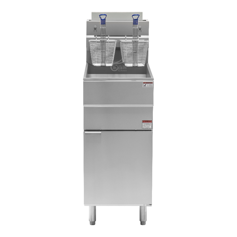 Gas 4 Tube Burner Deep Fryer For Commercial Kitchen-Robershaw Control System,120000BTU (GF120) 7