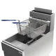 Rebenet Company de fryer de gaz de comptoir commercial 3
