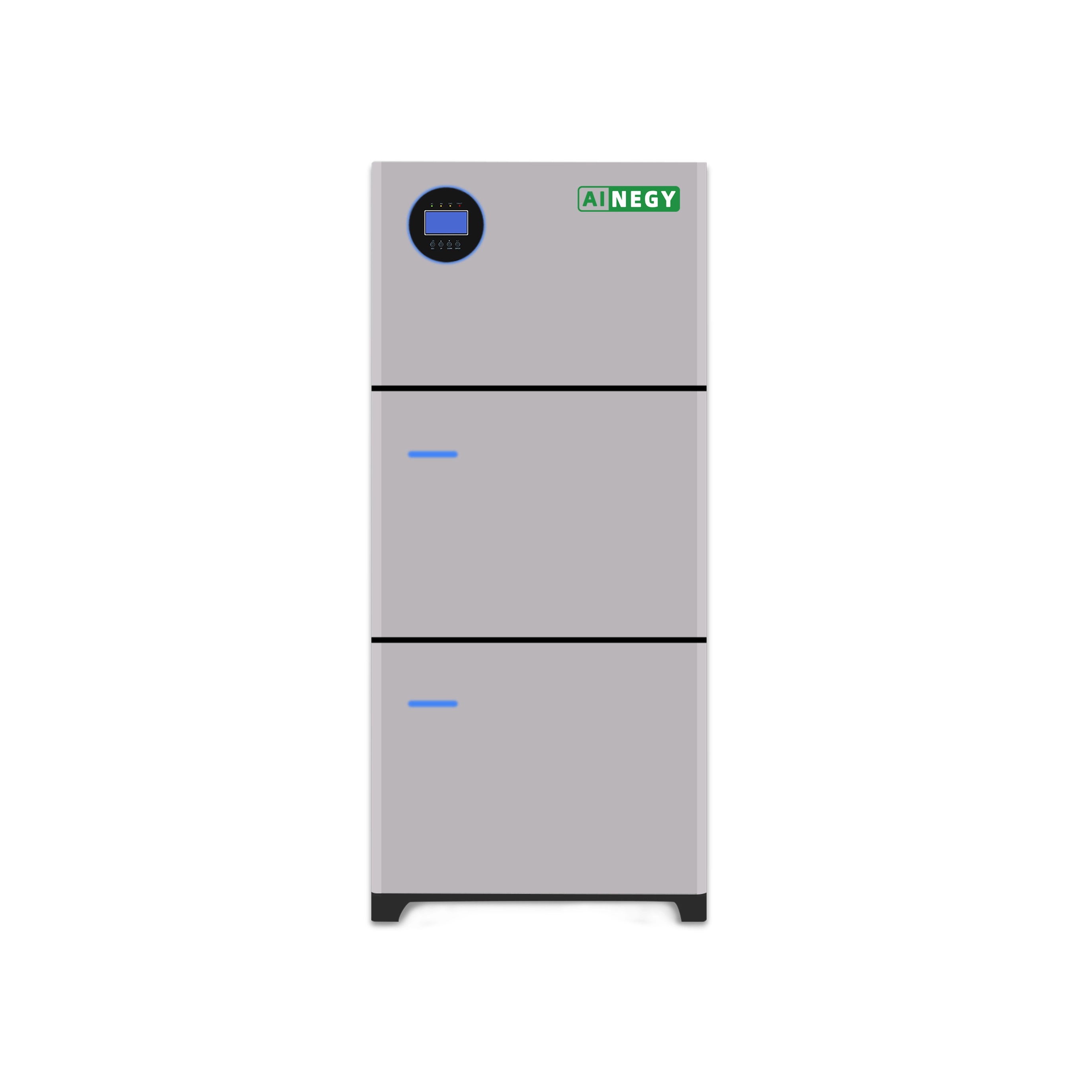 AINEGY Wall-mounted LiFePO4 Battery and Inverter ALL-In-One ESS  10KWh+5KW for Home Energy Storage 1