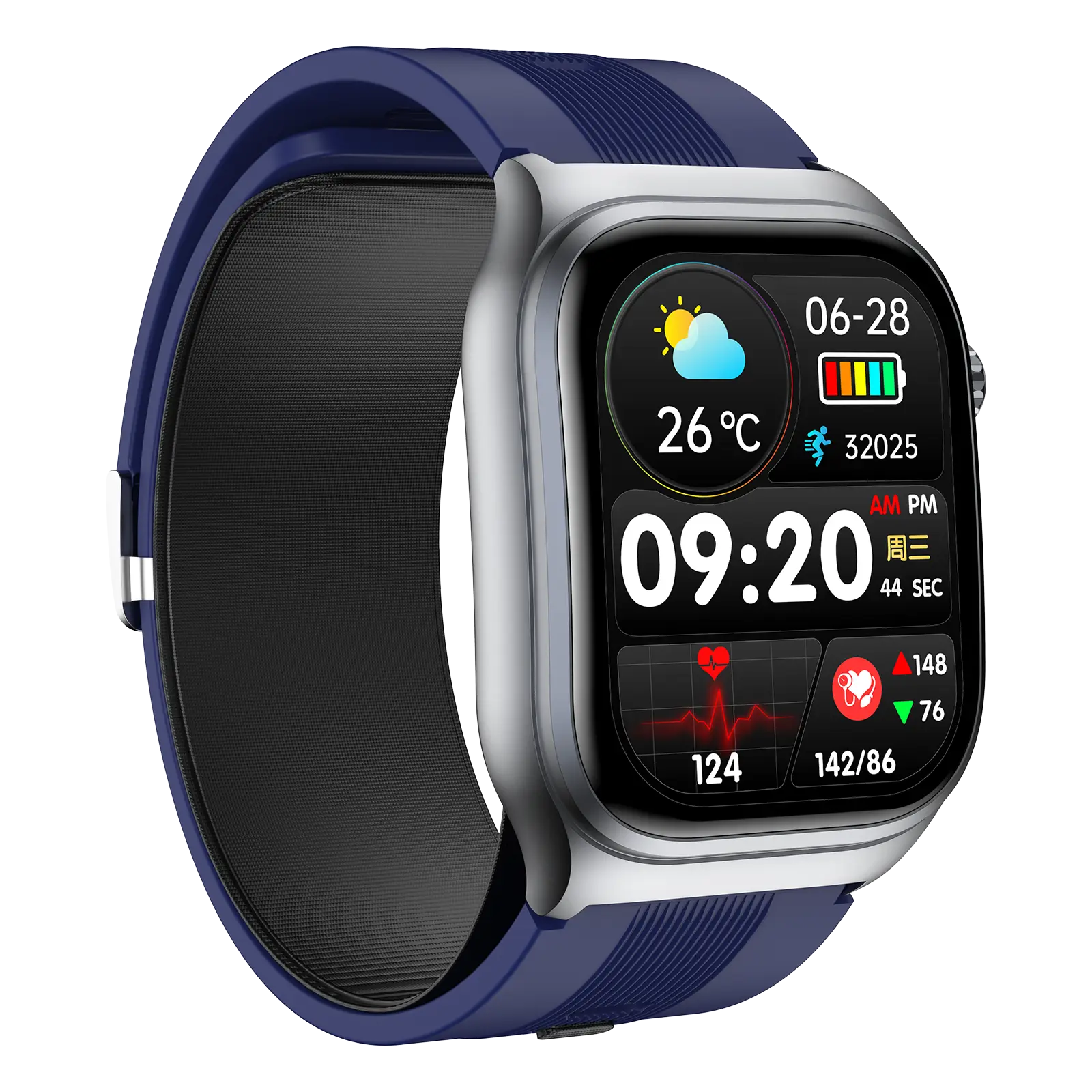 Bluetooth Smartwatch Width and Height) - - Goodway 9