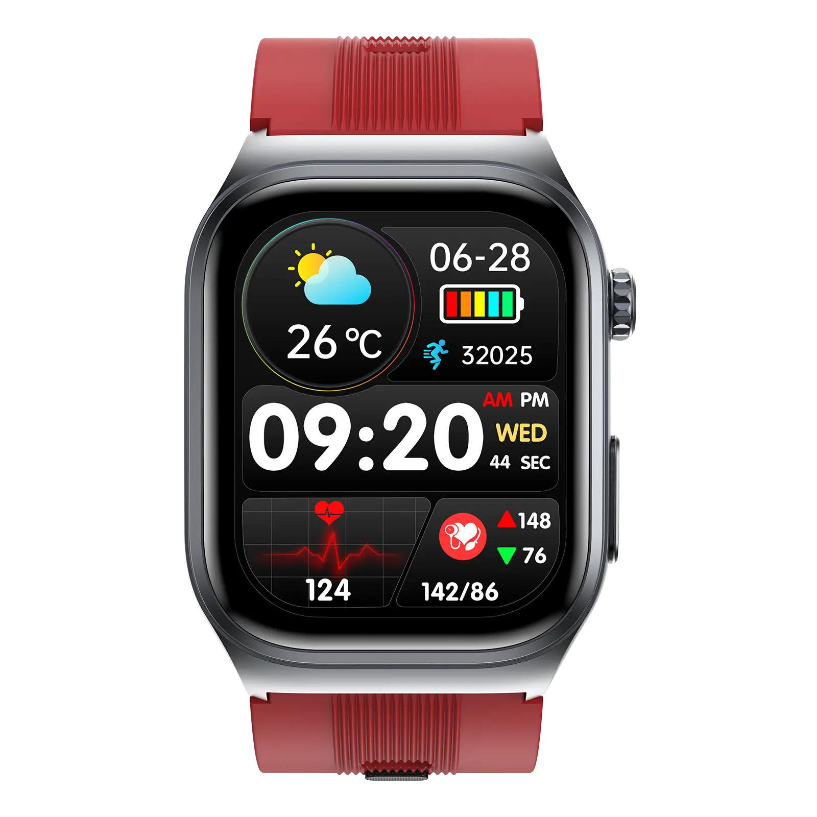 Bluetooth Smartwatch Width and Height) - - Goodway 5