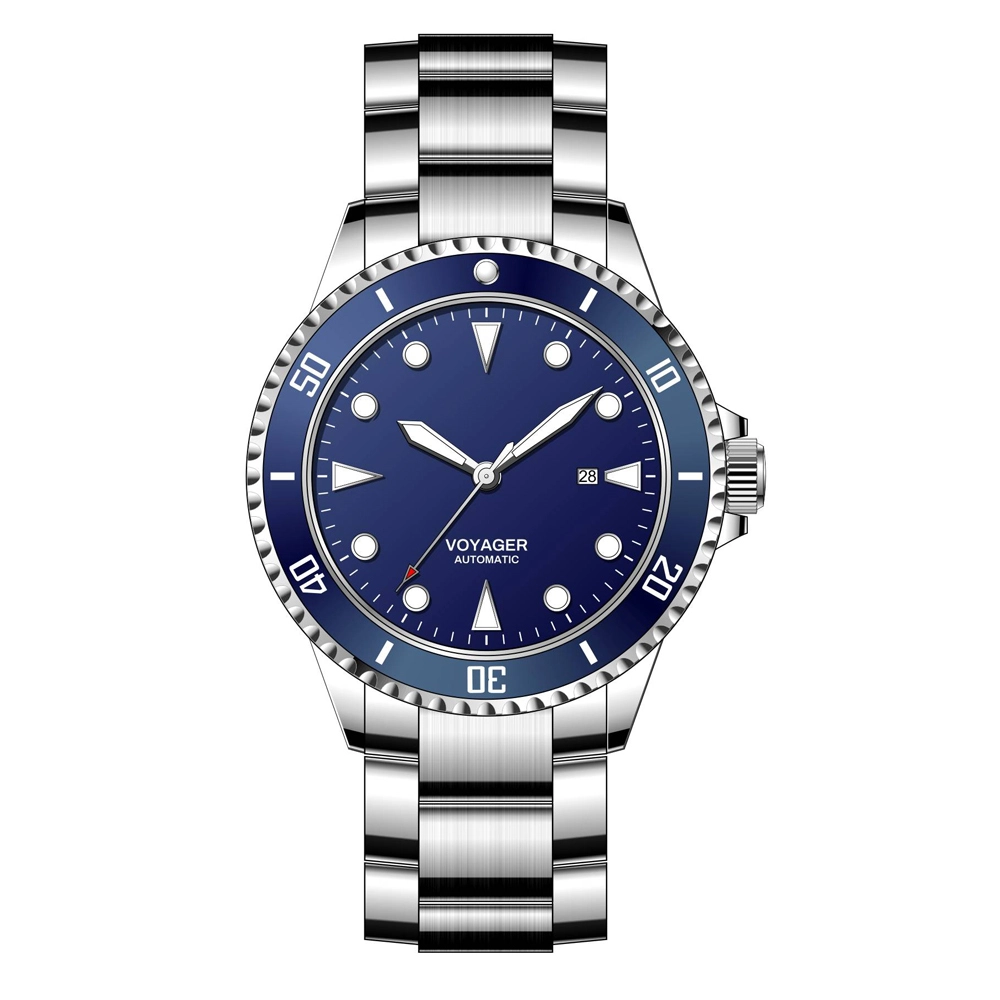 MIGAGA Lunetta Girevole 200M Orologio Automatico Resistente all'Acqua da Uomo U004G-42 1