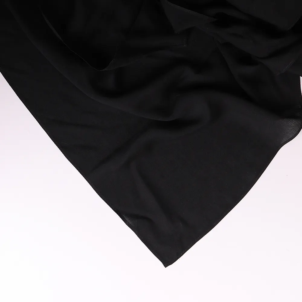 For Sale Plain White Hijab by Qidian Textile 7