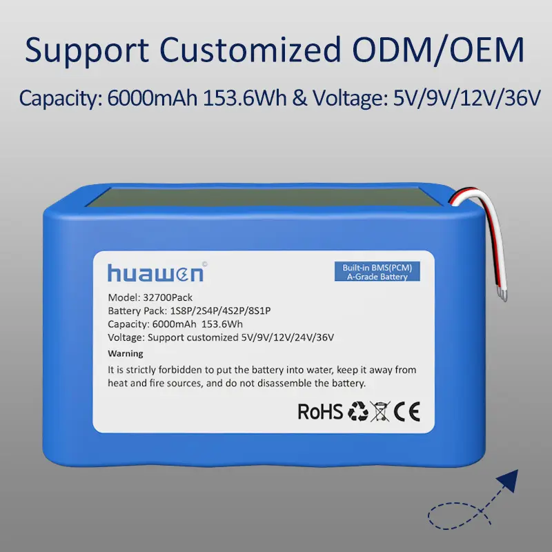 12v Li Ion Battery Pack by Huawen 2