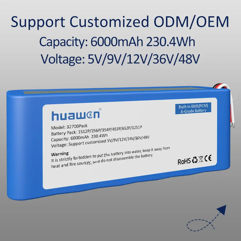 12v Battery Pack - - Huawen 2