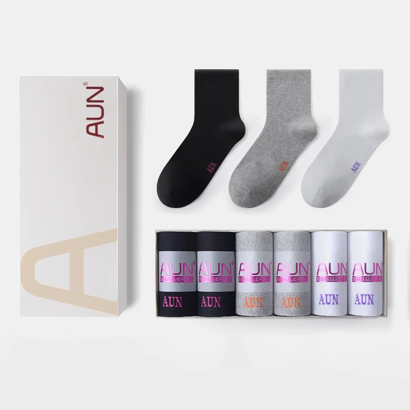 Women's Odor-Proof Cotton Casual Socks Boat Socks for Spring and Autumn 1