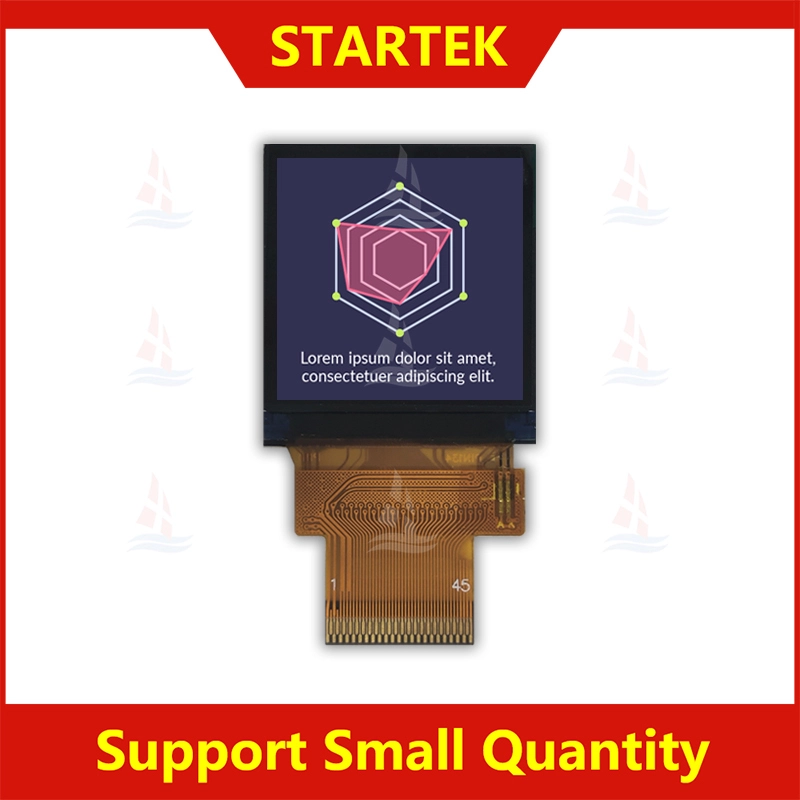 1.3 pollici 240x240 ST7789V2 16/18 bit RGB+3/4 SPI 8/9/16/18 MCU interfaccia seriale 3/4 linea industriale TFT LCD KD013QVFMD010 1