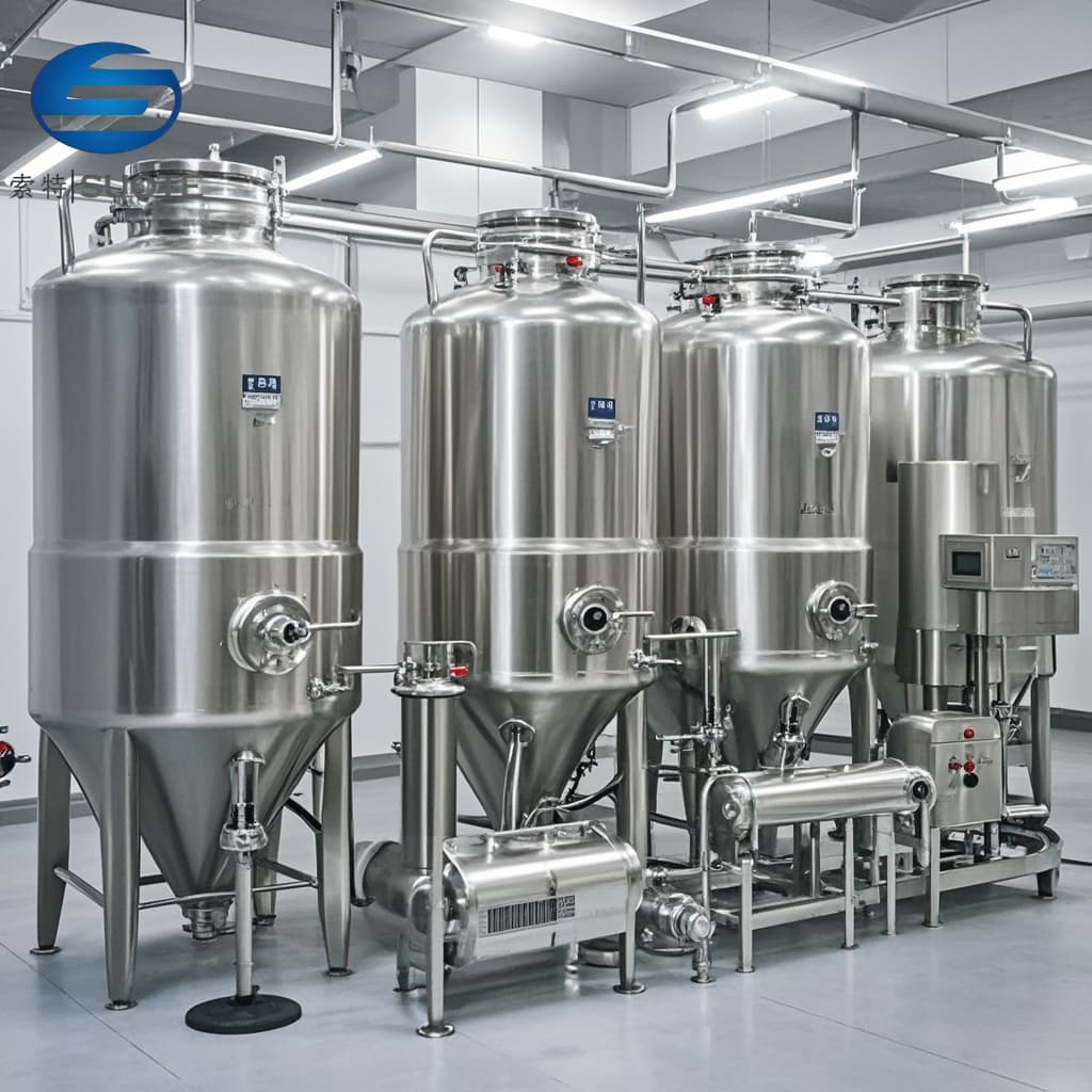Automatic Beer Brewing Production Line Equipment from 100L ~5T 3