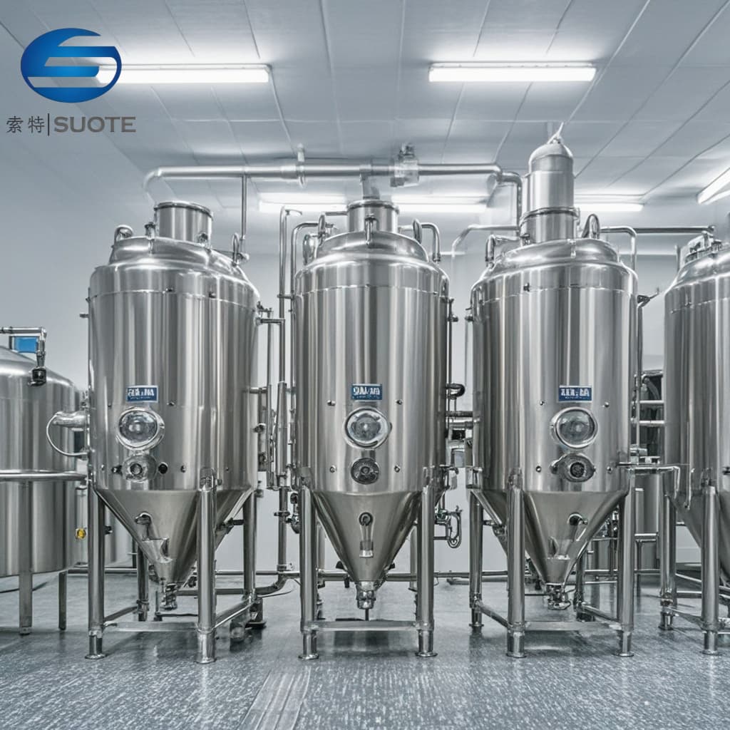 Automatic Beer Brewing Production Line Equipment from 100L ~5T 4