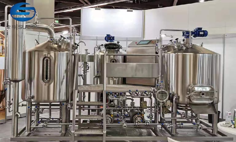 Automatic Beer Brewing Production Line Equipment from 100L ~5T 2