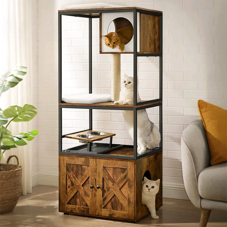 The Purrfect Perch: Exploring The Benefits Of A Wooden Cat Tree 1