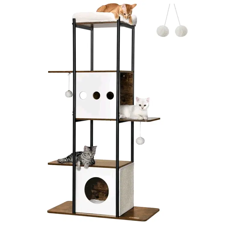 Purr-fectly Stylish: The Benefits Of Wooden Cat Furniture 1