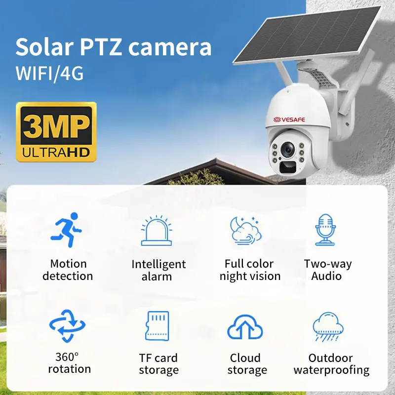 Security Solar Camera Wholesale - VESAFE 3
