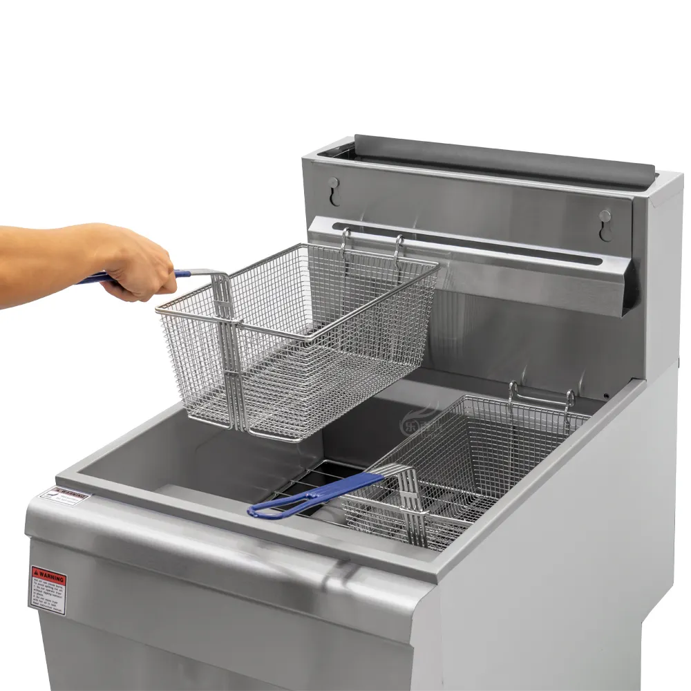 Hot Sellingcommercial Countertop Deep Fryer for Industrial 5