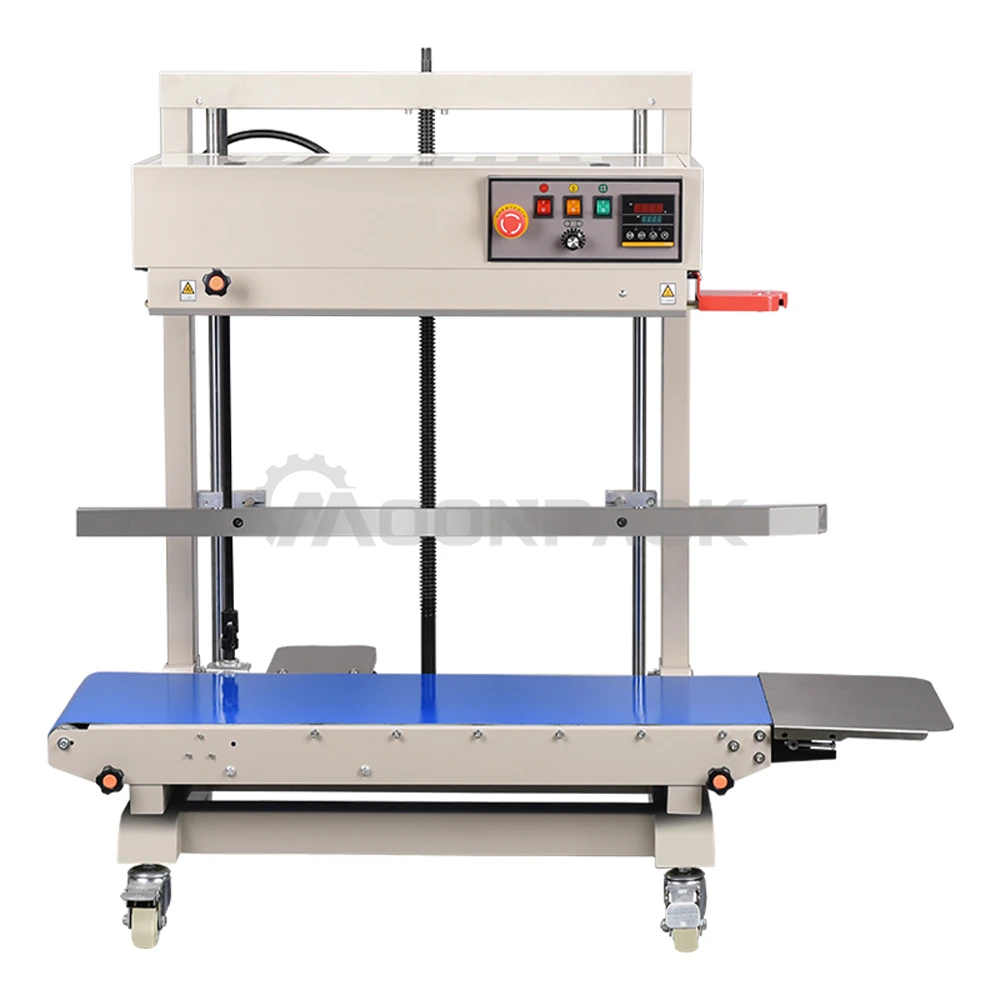 FR-1100 vertical automatic heating and continuous sealing machine for large plastic bags 1