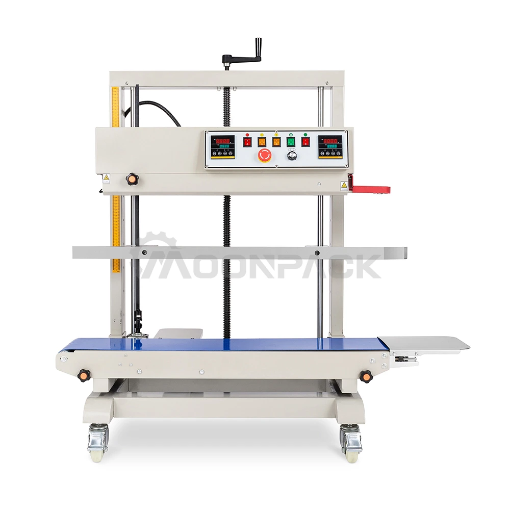 FR-1100-2 Vertical large bags automatic double heating continuous sealing machine 1