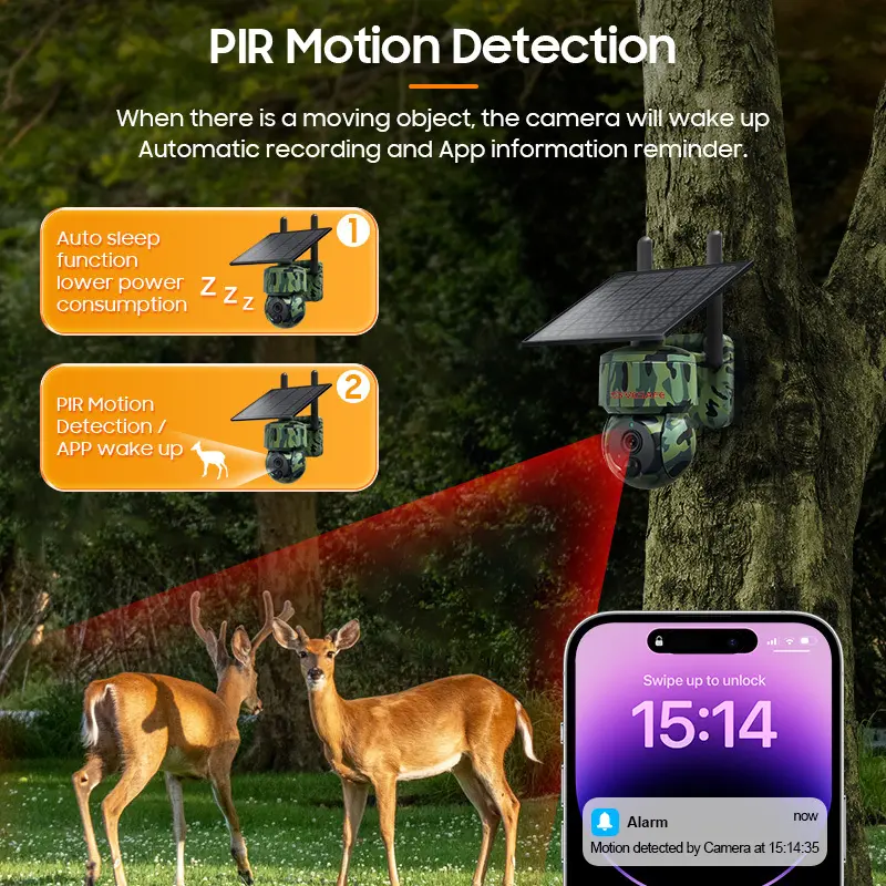Solar Panel for Cellular Trail Camera - for Marketplace - VESAFE 4