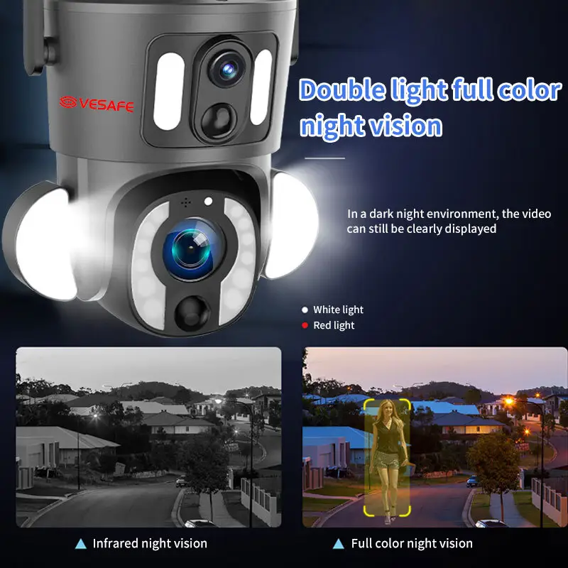 Solar Camera Cctv - for Supermarket - VESAFE 4