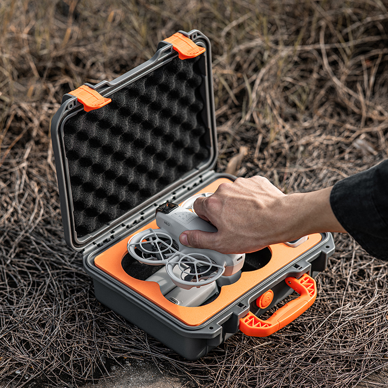 Estuche rígido a prueba de golpes STARTRC para DJI Neo (almacenamiento de múltiples baterías) 3