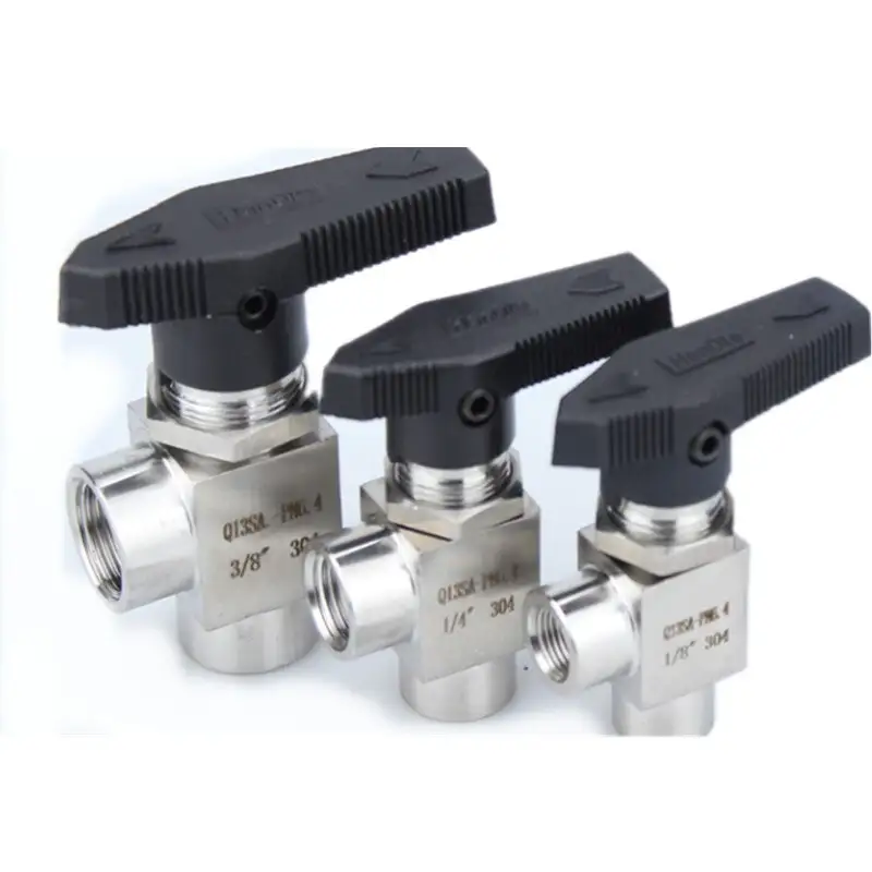 Pressure Ball Valve F304 F316 F304L F316L by HuiYi Valve 3