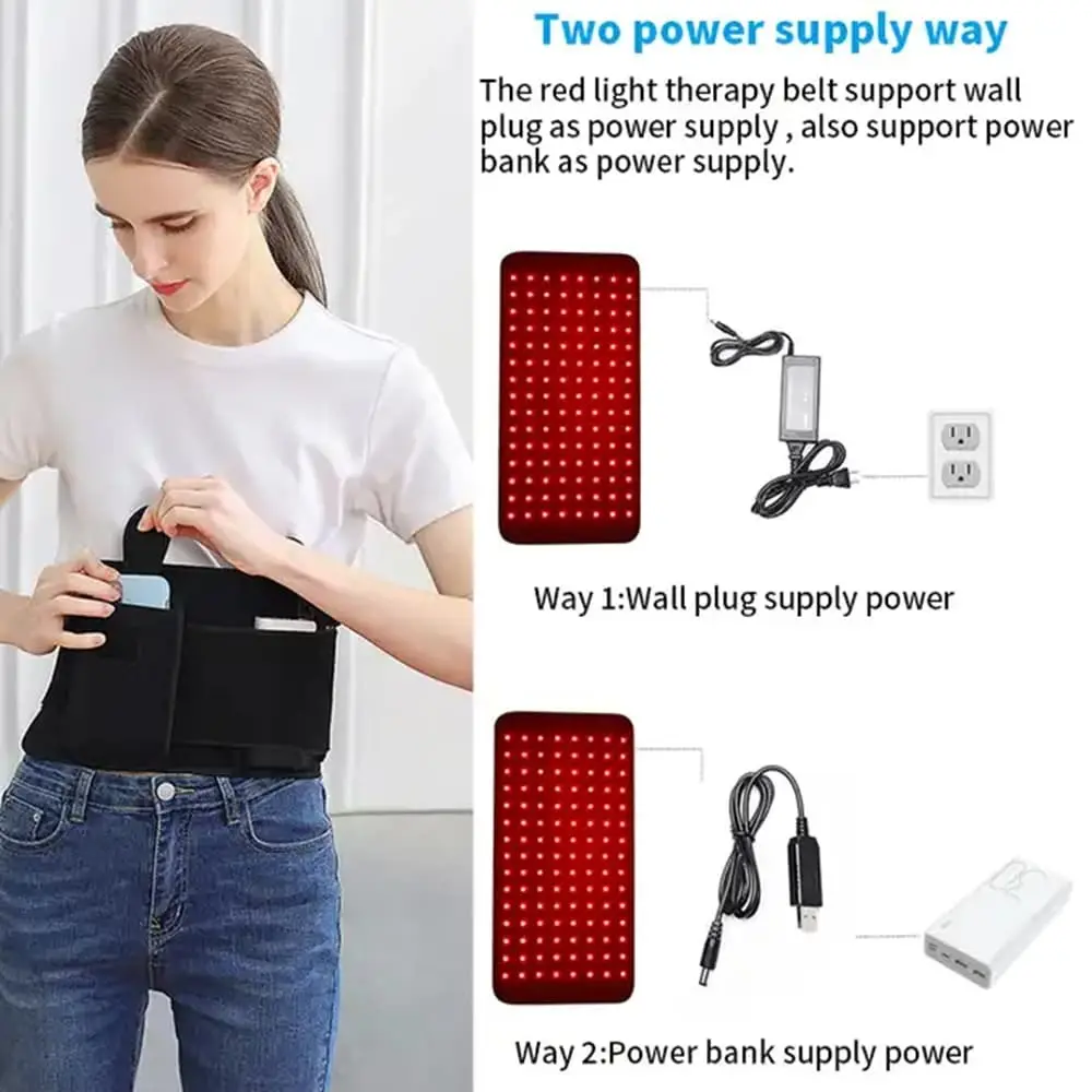 ILUXRED Infrared Therapy Belt 1 Piecewholesale 4