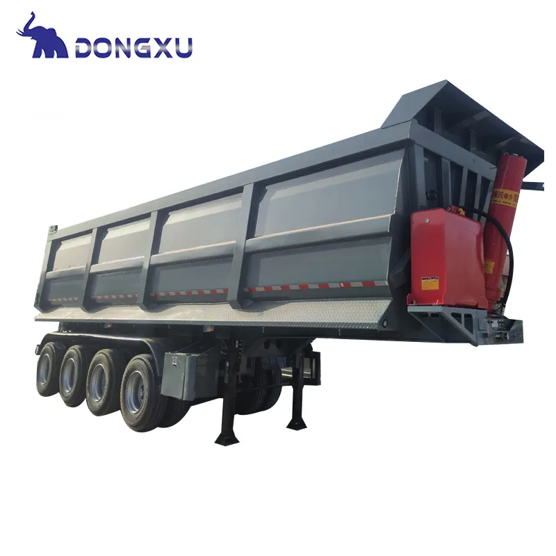 Custom Flatbed Semi Trailers Steel Color Optionalwith Custom Services 7