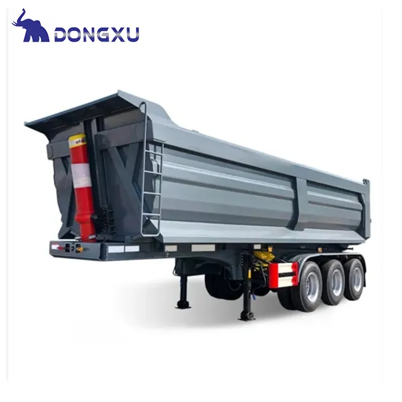 Custom Flatbed Semi Trailers Steel Color Optionalwith Custom Services 2