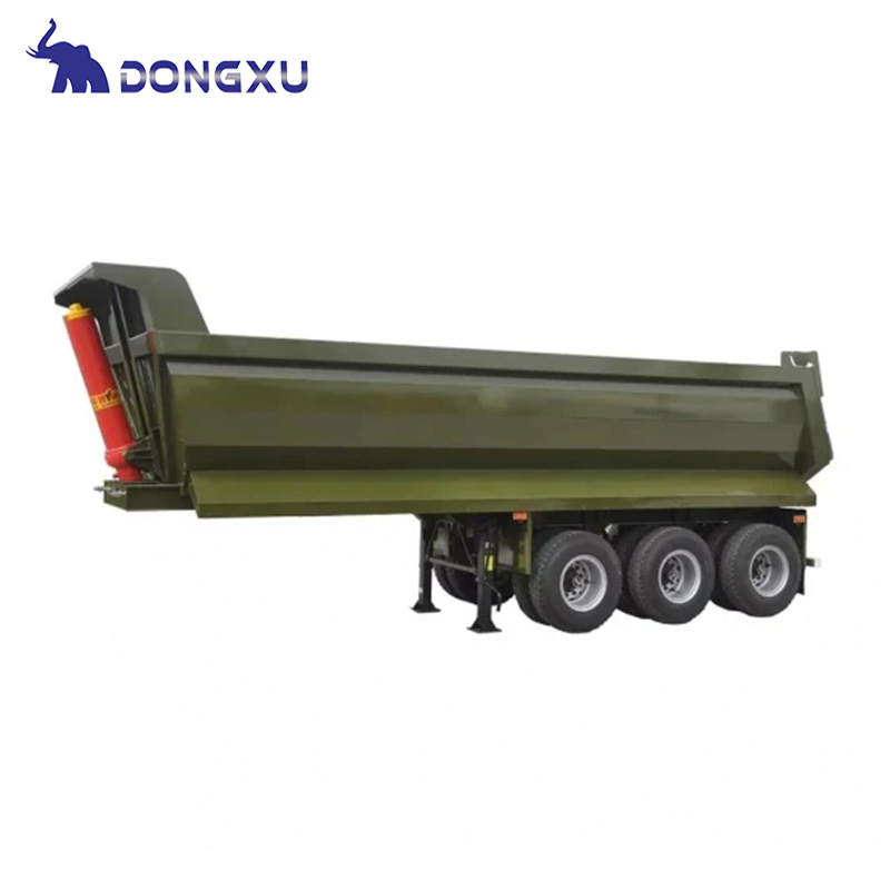 Tipper Semi Trailer for Efficient Transport and Disposal 8